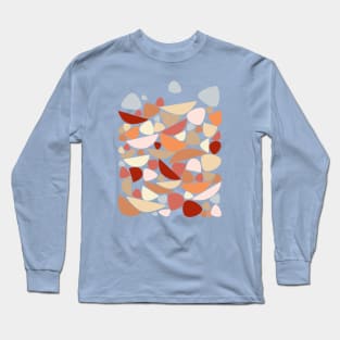 Seabed Orange Long Sleeve T-Shirt